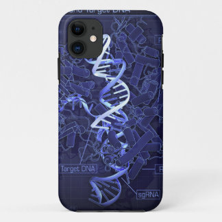 DNA in complex met Cas9-eiwit en RNA-geleiding iPhone 11 Hoesje