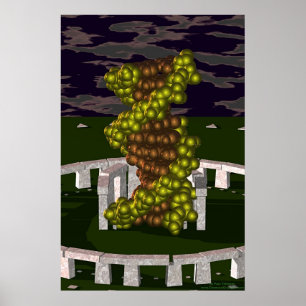 DNA in Stonehenge Poster