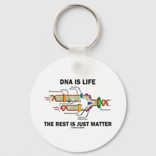 DNA is leven de rest is gewoon belangrijk (DNA-str Sleutelhanger