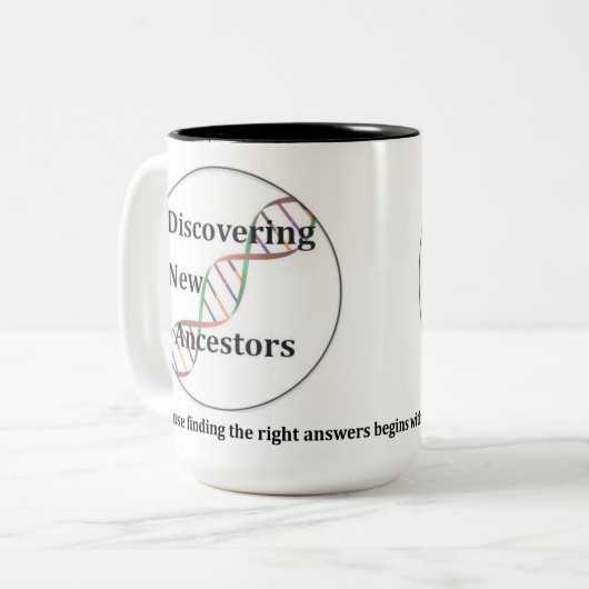 DNA Label Mok (Voorkant links)