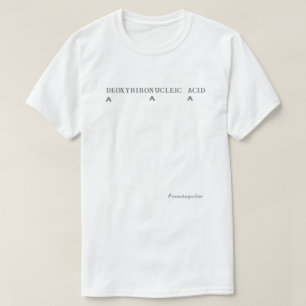 DNA-ONTWERP/ ALLE GROOTTEN/ ZAZZLE /mmetropolim T-shirt