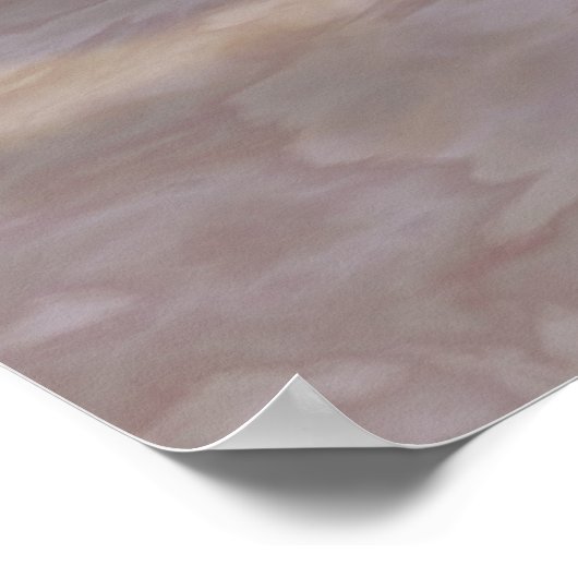 DNA op een standaard Poster (Hoek)