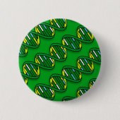 DNA-patroon Medische Wetenschap Ronde Button 5,7 Cm (Voorkant)