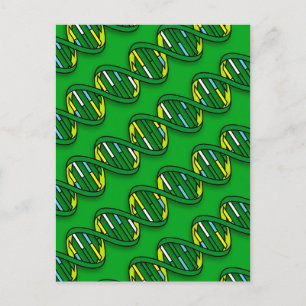 DNA-patroonwetenschap Briefkaart