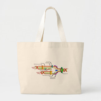 DNA-replicatie Grote Tote Bag