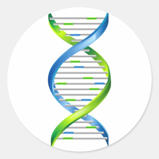 DNA RONDE STICKER (Voorkant)