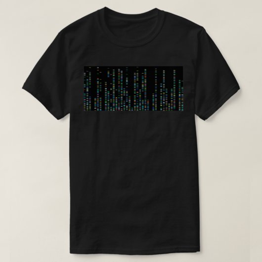 DNA-sequentie T-shirt (Design voorkant)
