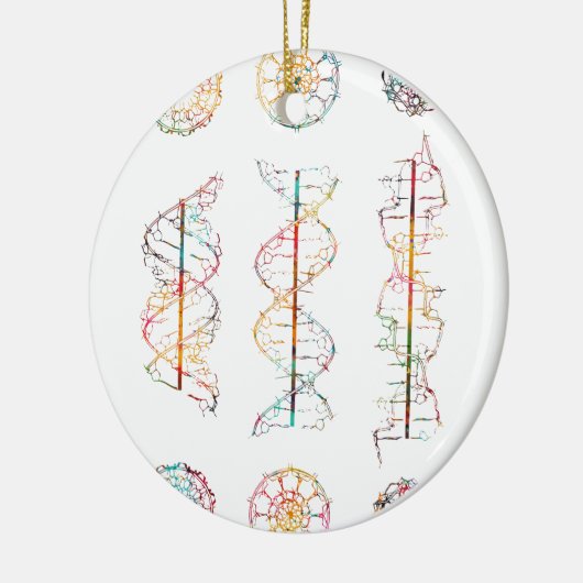 DNA-spiraalvorming Keramisch Ornament (Links)