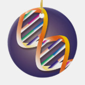 DNA Spotlight Medische Wetenschap Keramisch Ornament (Achterkant)