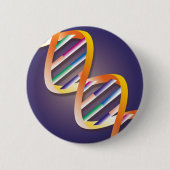 DNA Spotlight Medische Wetenschap Ronde Button 5,7 Cm (Voorkant)