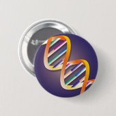 DNA Spotlight Medische Wetenschap Ronde Button 5,7 Cm (Voorkant /achterkant)