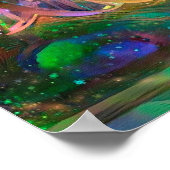 DNA Strand Artwork Poster (Hoek)