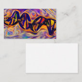 DNA Strand Artwork Visitekaartje (Voorkant / Achterkant)