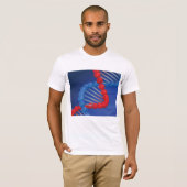 DNA Strand Mannen T-Shirt (Voorkant volledig)