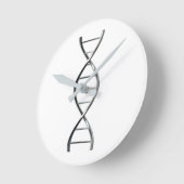 DNA Strand Round Wall klok (Hoek)