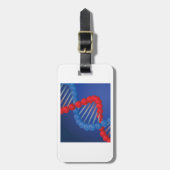 DNA-strengen Bagagelabels (Voorkant verticaal)