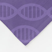 DNA Stripes Fleece Deken (Hoek)