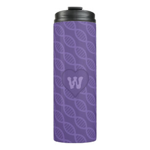 DNA Stripes Thermische Tumbler Thermosbeker