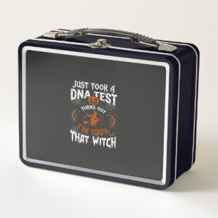 DNA-test heks Halloween pompoen spinnenweb