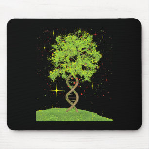 DNA Tree - Bioloog Biologie Student Science Earth Muismat