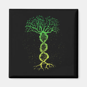 Dna Tree Life Genealoge Bioloog Genetics Science Magneet