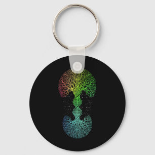 Dna Tree of Life Science of Genetics Earth Day Gen Sleutelhanger