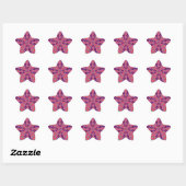 DNA Twist Ster Sticker (Vel)