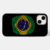 DNA van Brazilië Case-Mate iPhone Case (Achterkant (horizontaal))