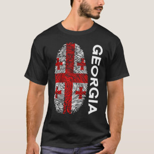 DNA-vingerafdrukvlag van Georgië T-shirt