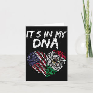 Dna Vlag Verenigde Staten Amerikaanse Mexicaanse V Kaart