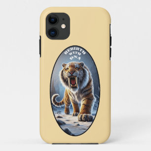 DNA-wedergeboorte van een California Sabre Tooth T iPhone 11 Hoesje