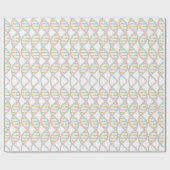 DNA-wetenschap Cadeaupapier (Vlak)
