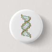 DNA - wetenschap/wetenschapper/biologie Ronde Button 3,2 Cm (Voorkant)