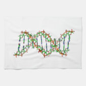 DNA - wetenschap/wetenschapper/biologie Theedoek (Horizontaal)