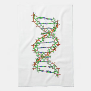 DNA - wetenschap/wetenschapper/biologie Theedoek