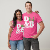 DNB Music Liquid Dubstep drum en bas T-shirt (Unisex)