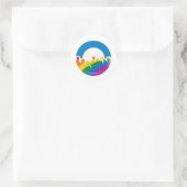 DNC PRIDE 2012 RONDE STICKER (Tas)