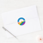 DNC PRIDE 2012 RONDE STICKER (Envelop)