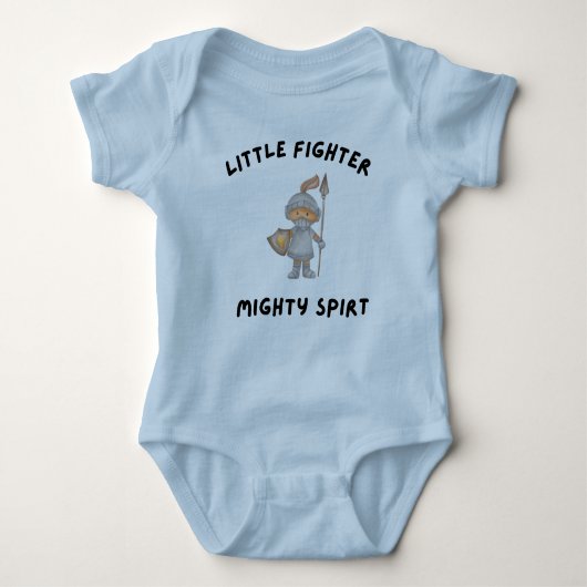 DnD Baby - Kleine vechter Mighty Spirit Romper (Voorkant)