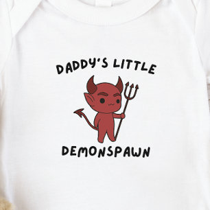 DnD Baby - Papa's kleine demon kuit Romper