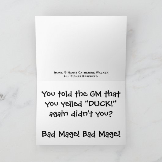 DND Ducks Kaart (Binnen)