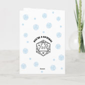 DnD Kerst Kaart Vrolijk Critmas (Achterkant)