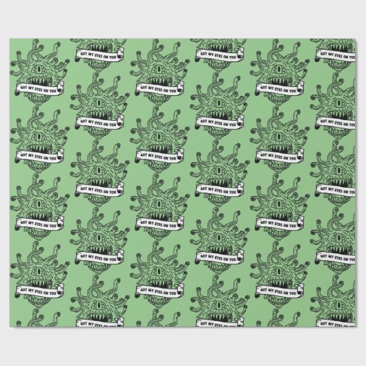 DnD Oog van het omslagpapier voor de houder Cadeaupapier (Vlak)