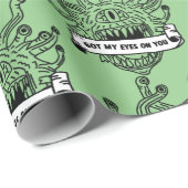 DnD Oog van het omslagpapier voor de houder Cadeaupapier (Rol Hoek)