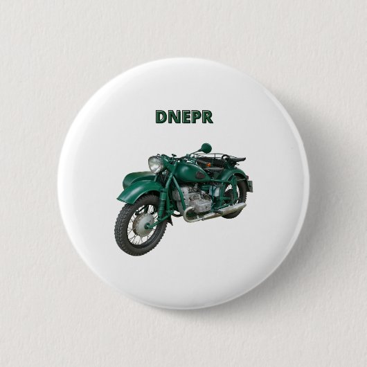 Dnepmotor Ronde Button 5,7 Cm (Voorkant)
