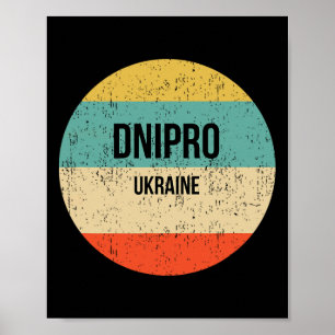 Dnipro Oekraine 3 Poster