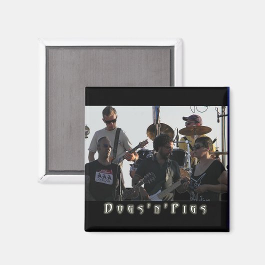 D'n'P Band Magneten 2 (Voorkant / Achterkant)