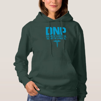 DNP Doctor in de verpleegkunde Brain RN Nurse Hoodie