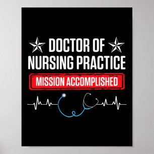 DNP Doctor of Nursing Practice bereiken RN Nurse Poster