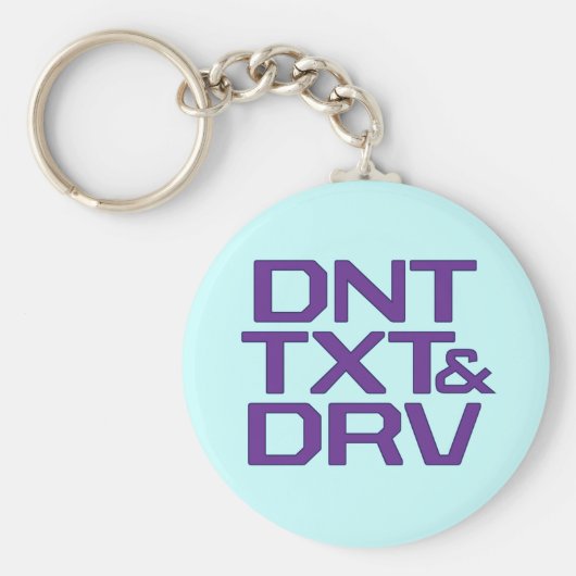 DNT TXT en DRV Sleutelhanger (Voorkant)
